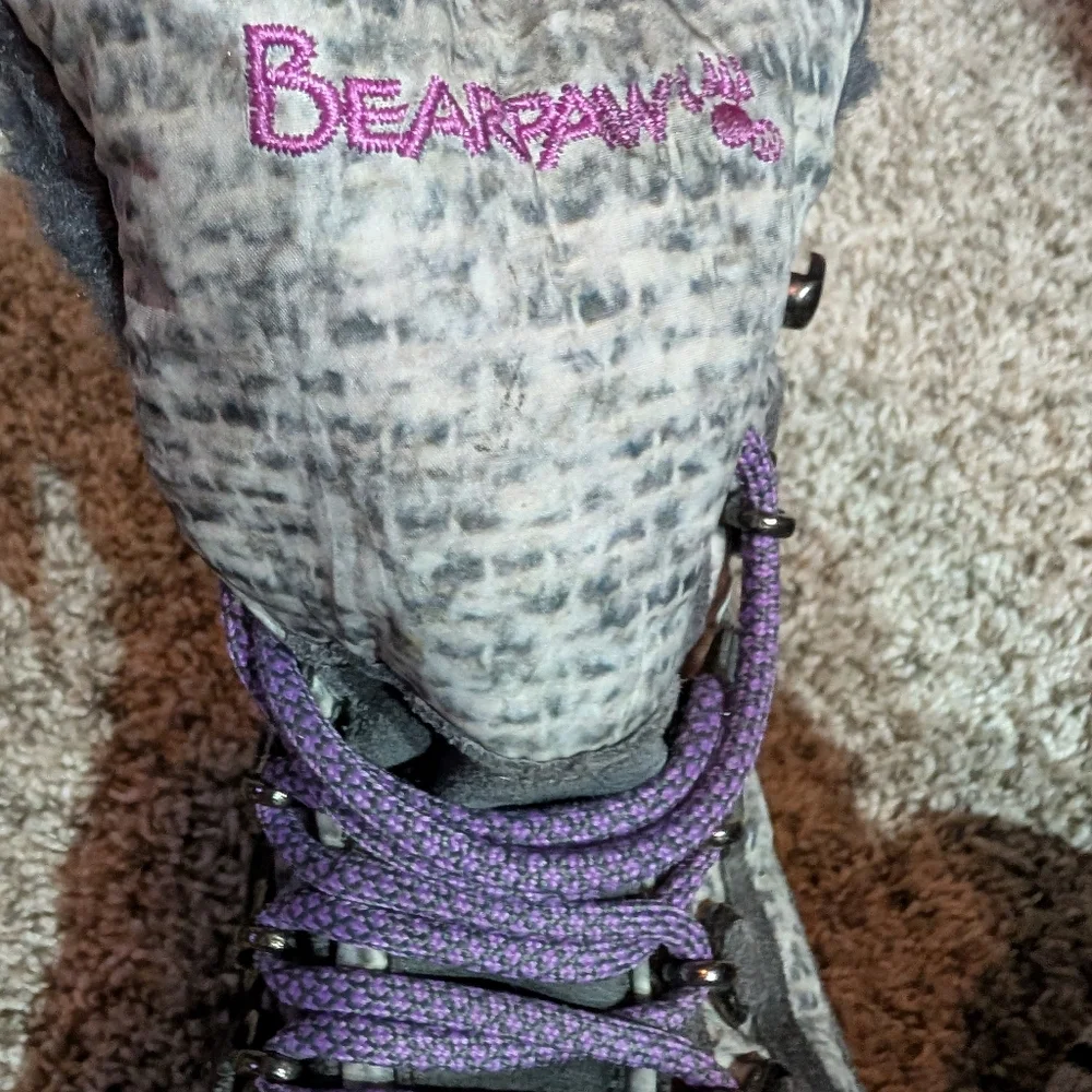 Bear paw snow boots